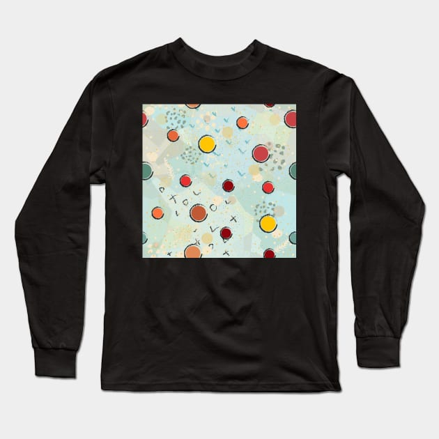 Abstract Long Sleeve T-Shirt by Countryside